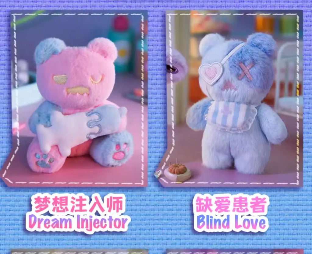 Finding Unicorn Shinwoo Ragbear Clinic Series Trend Surprise Blind Box Cure Cute Ornaments Decorative Pendants Gifts