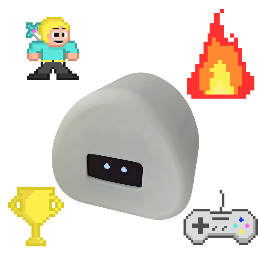 PAOBOT Intelligence Robot Companion Emo Robot Pets Interactive Smart Robot Toy Mini Desktop Robot Electronic Tamagotchi