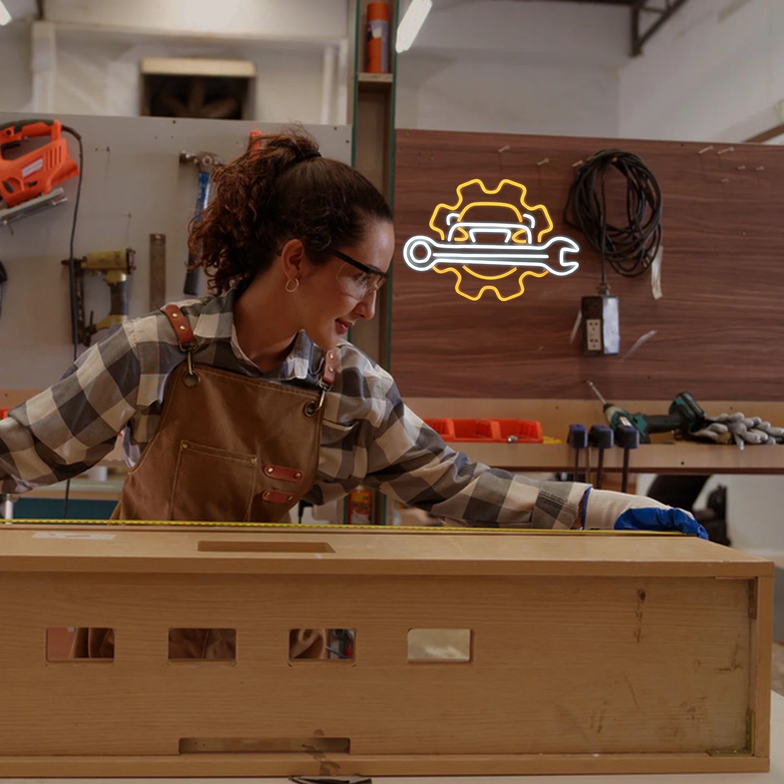 Check Engine Neon Sign Led Light Auto Room Garage Repair Shop Wall Decor Bar Party Club Luminous Atmosphere Lamp USB Power