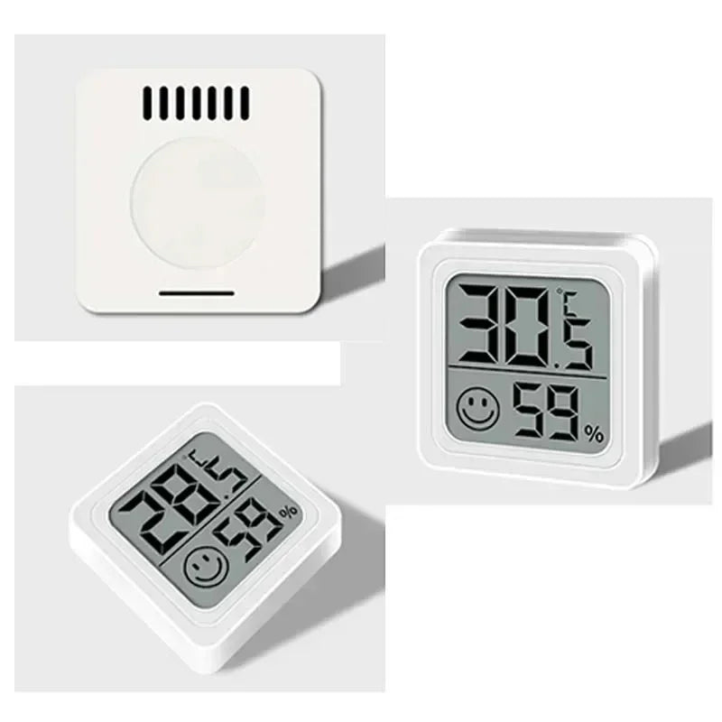 Xiaomi 1/4pcs Mini LCD Digital Thermometer Hygrometer Indoor Room Temperature Humidity Meter Sensor Gauge Weather Station Set