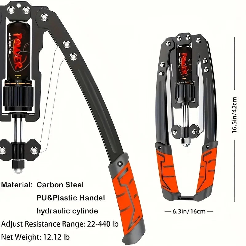 Arm Exercisers - Adjustable 22-440 Pounds Hydraulic Power, Home Chest Amplifiers, Shoulder Muscle Training And Fitness Equipment