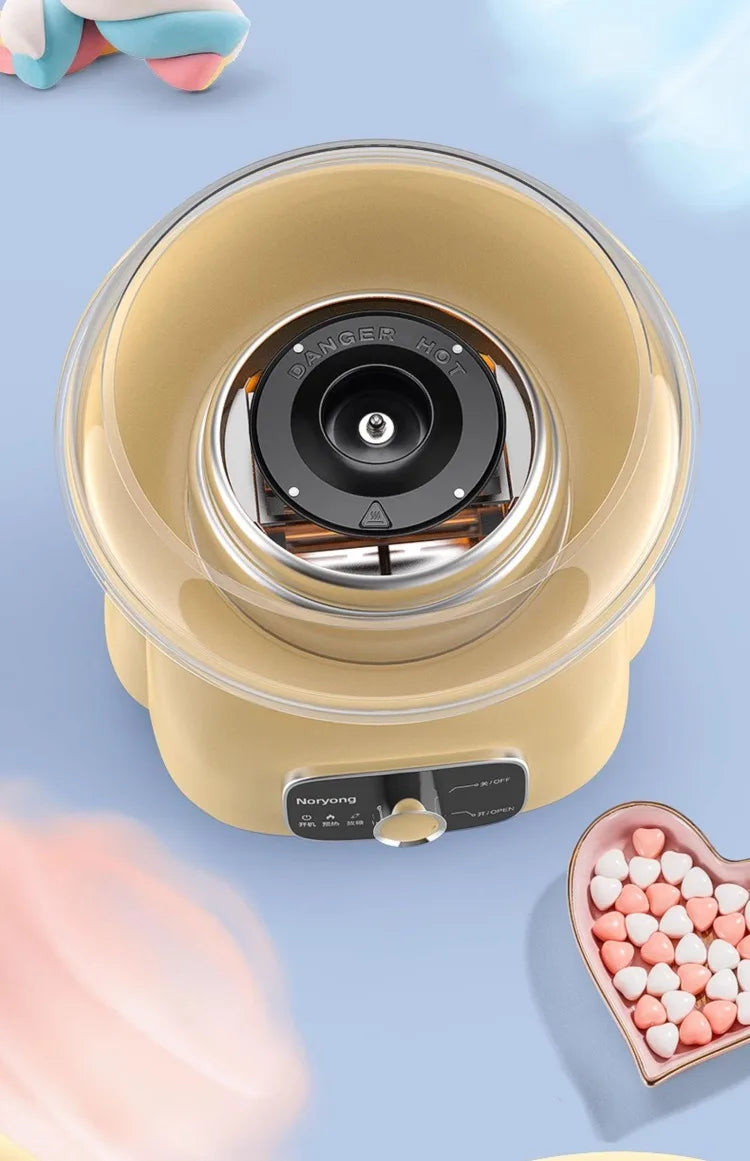 Cotton candy machine children's fully automatic cotton candy making machine handmade mini fancy colored sugar Christmas gift