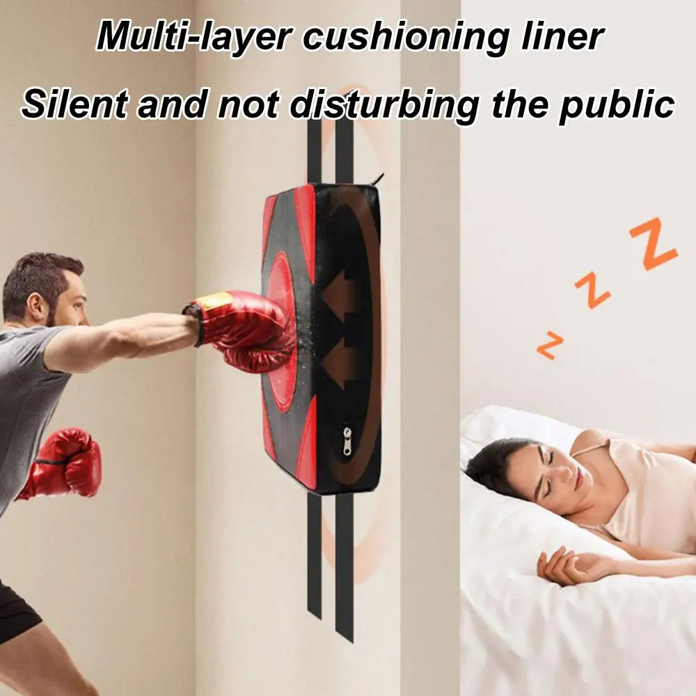 Wall Punching Pad Wall-Mounted Blocking Pad Boxing Training Equipment Taekwondo Training Sandbags Fighting Gear for Living Room