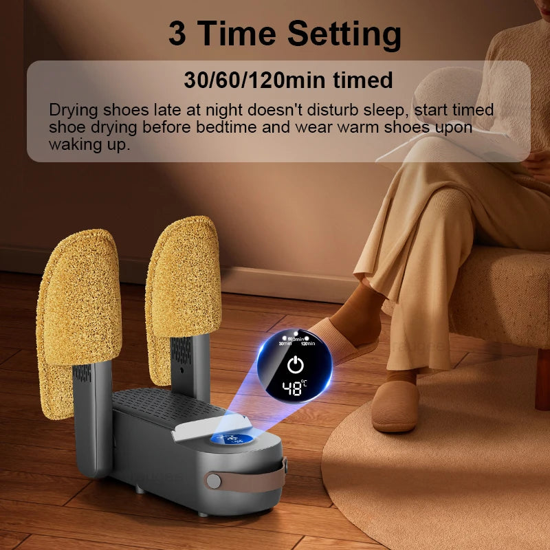 Footwear Dryer Dual Bracket Electric Shoe Dryer Fast Drying for Shoes Socks Gloves Football Boots Dryer Footwear Dryer