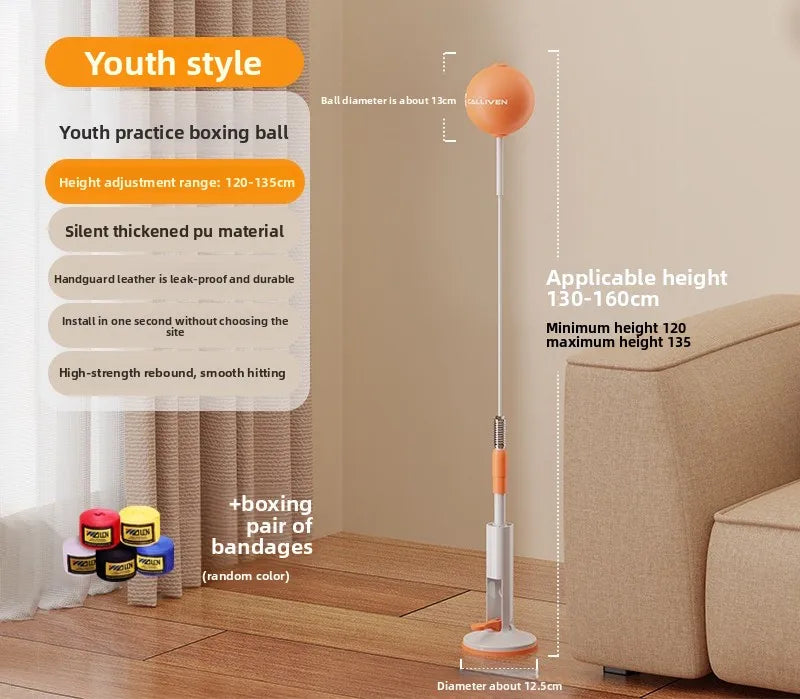 Boxing speed response ball indoor vertical training ball home sandbag practice martial arts boxing target