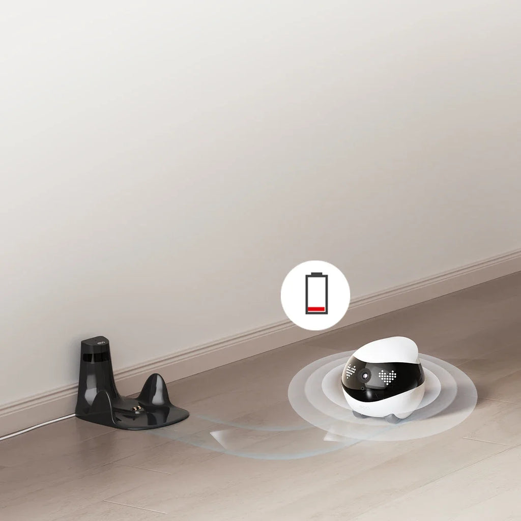 Enabot EBO AIR 2 Companion Robot 2K Home Security Pet Camera Night Vison Wireless APP Remote Control for Dog Cat Baby App Contro