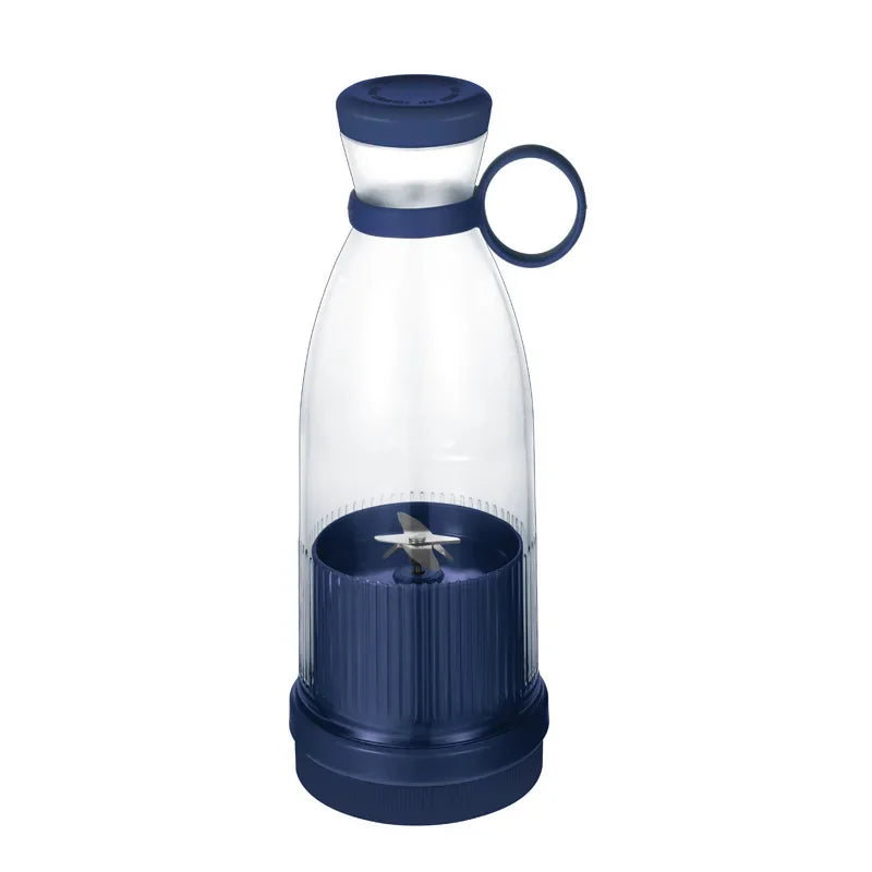 Mini Juice Blender Portable Electric Juicer Bottle 6 Blades Shake Orange Lemon USB Charging Fruit Mixer Fresh Squeezer Machine