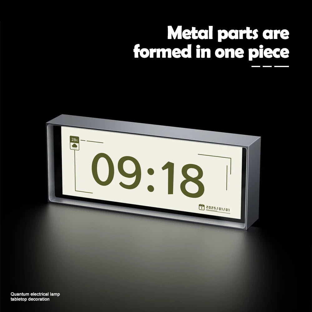 Smart RGB Quantum Clock Night Light IPS Bluetooth APP Control DIY Gaming Dispaly Screen For Gaming Room Bedroom Decor