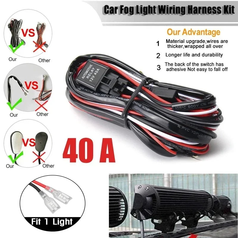 4/7/9/12/17/20 Inches Led Lightbar Vehicle 12V Work Light Bar Spotlight Boat Barra Led Driving Truck ATV SUV 4x4 Long Range