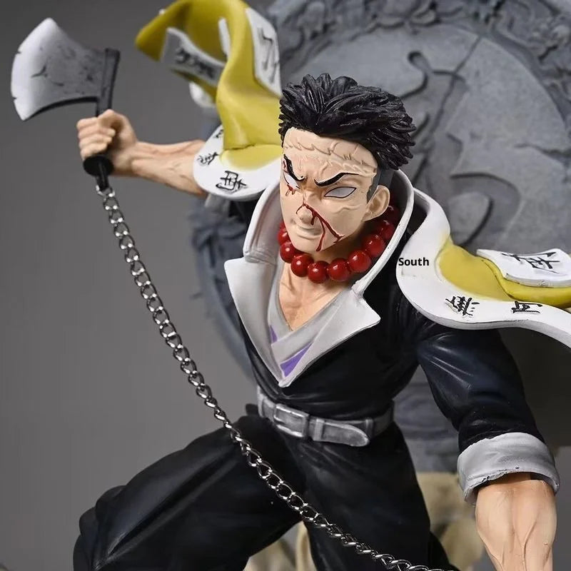 Demon Slayer Himejima Gyomei Anime Figure Pvc Model Gk Large Statue Boys Collection Desktop Decoration Ornament Festival Gift
