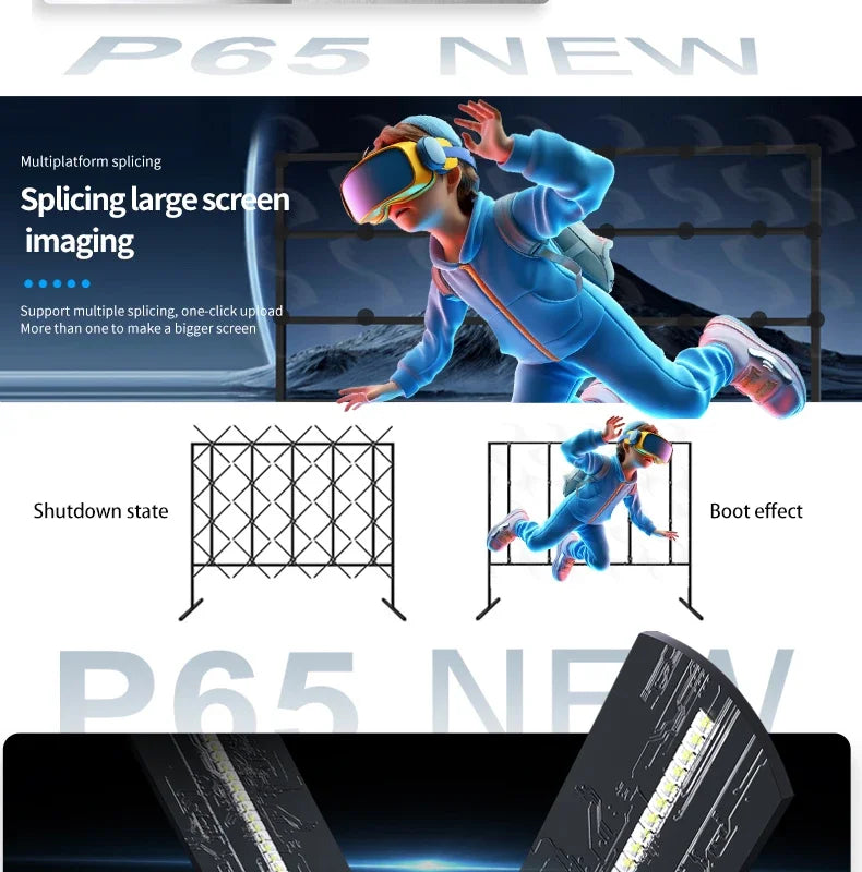 3D Hologram Fan LED Illuminated Sign Holiday Advertising Lights WIFI Remote Control Display Image Video Hologram Projecter