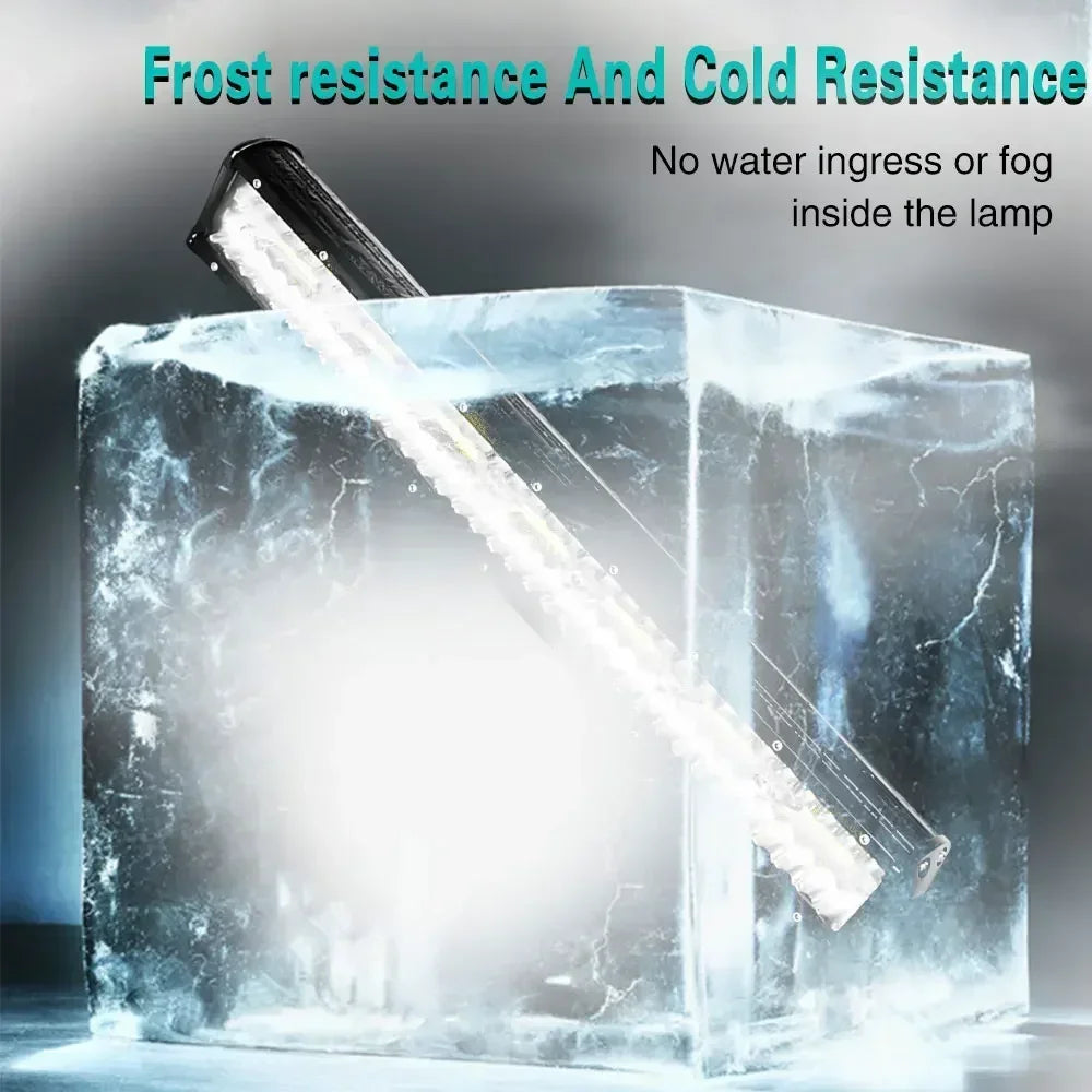 4/7/9/12/17/20 Inches Led Lightbar Vehicle 12V Work Light Bar Spotlight Boat Barra Led Driving Truck ATV SUV 4x4 Long Range