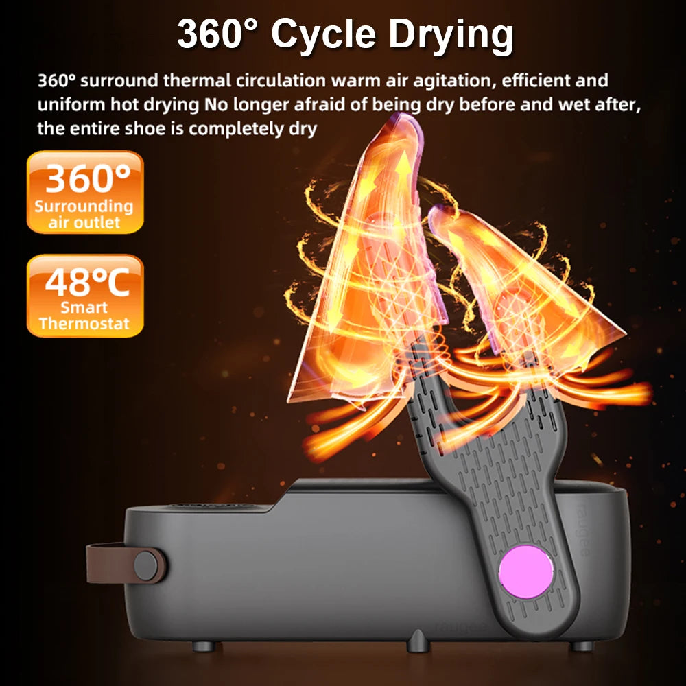 Footwear Dryer Dual Bracket Electric Shoe Dryer Fast Drying for Shoes Socks Gloves Football Boots Dryer Footwear Dryer