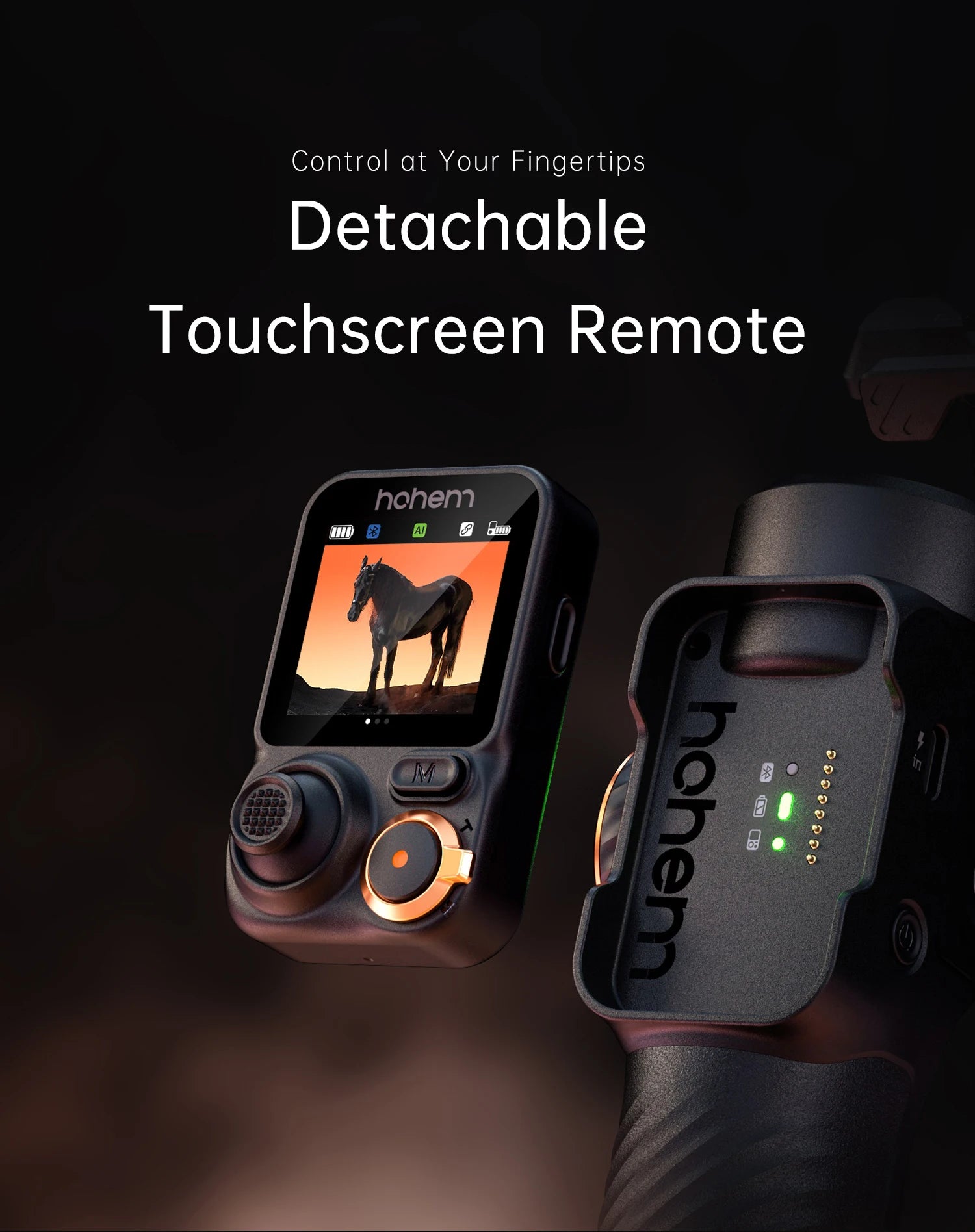 Hohem iSteady  M6 3-Axis Handheld Stabilizer hohem m7 Gimbal for Smartphone w Magnetic Fill Light Face Tracking pk weebill m7