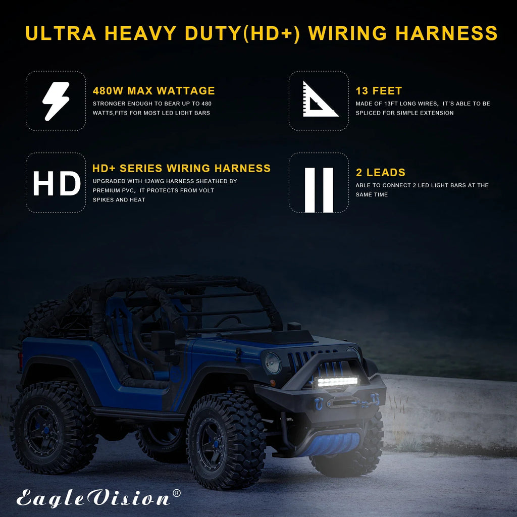 4/7/9/12/17/20 Inches Led Lightbar Vehicle 12V Work Light Bar Spotlight Boat Barra Led Driving Truck ATV SUV 4x4 Long Range