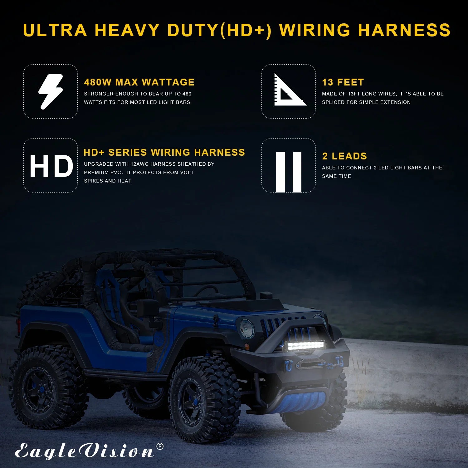 4/7/9/12/17/20 Inches Led Lightbar Vehicle 12V Work Light Bar Spotlight Boat Barra Led Driving Truck ATV SUV 4x4 Long Range