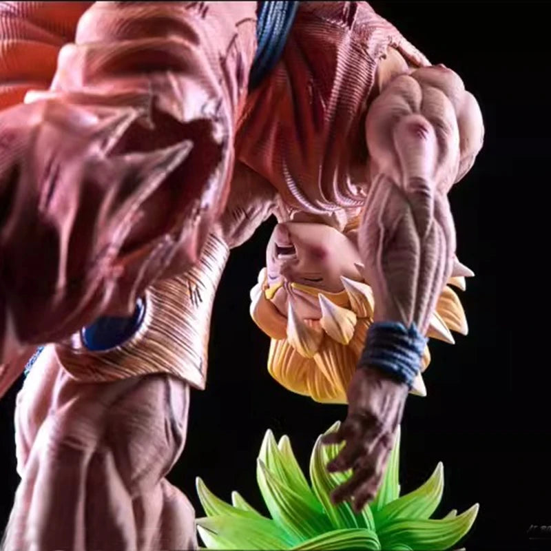 Broli Vs Goku Anime Figure Dragon Ball Broli 28cm Figurine Pvc Statue Model Doll Desk Decoration Collectible Toys Christmas Gift