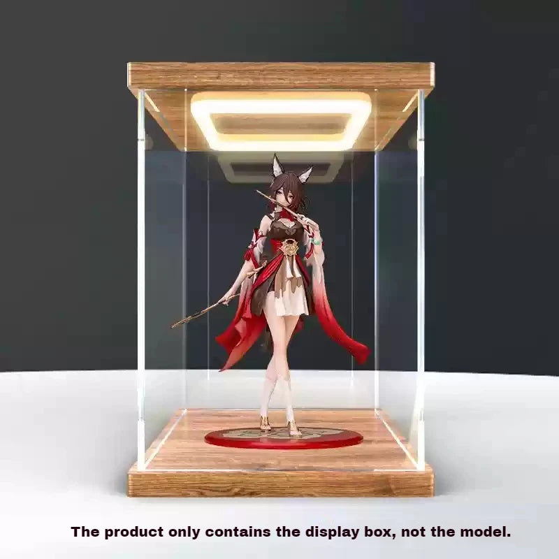 Animation Around The Hand-Held Special Display Box High-Value Light Can Open The Door Hand-Held Doll Toy Display Box Storage Box