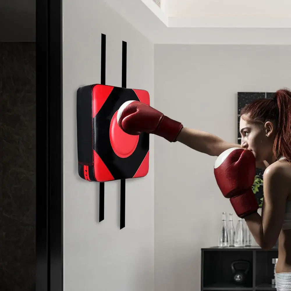 Wall Punching Pad Wall-Mounted Blocking Pad Boxing Training Equipment Taekwondo Training Sandbags Fighting Gear for Living Room