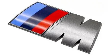 BMW M Tri-Color Emblem Badge for 1/3/5/7 Series X1 X3 X5 X6 Waterproof Fender & Trunk 3D Logo Sticker M Sport Car Accessories