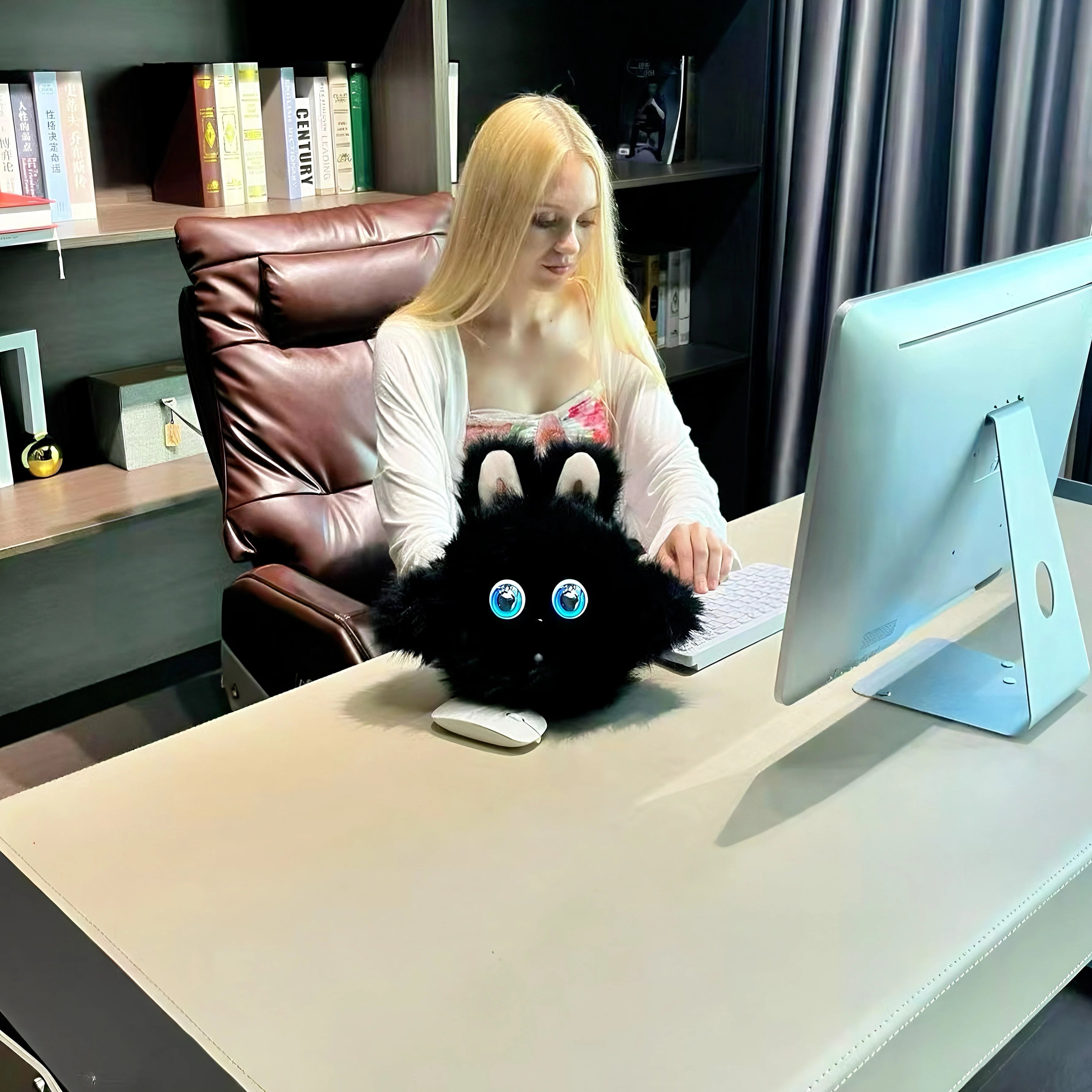 AI Robotic Pet for Adults AI Companion ChatGPT Dialogue Touch Interaction Little Assistant of Life Support Role Switching