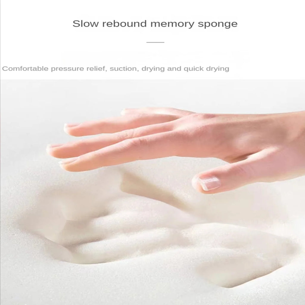 3D Non Slip Bathroom Mat Bath Mats Absorbent Doormat Carpet Cobblestone Embossed Door Floor Mats Machine Washable Quick Drying