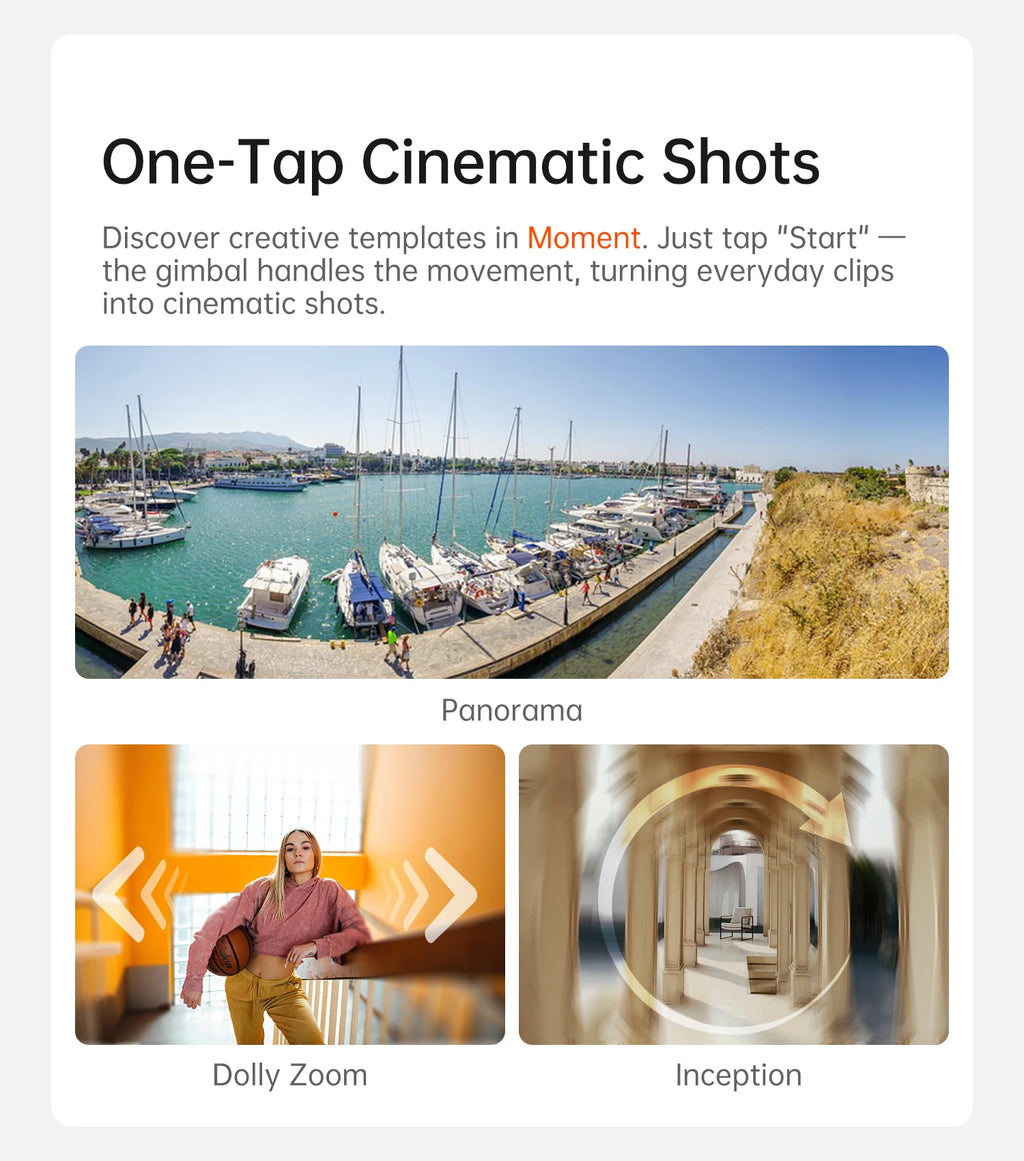 Hohem iSteady V3 Ultra Gimbal Stabilizer for iPhone with AI Auto Tracking Detachable Touchscreen Remote Phone Gimbal