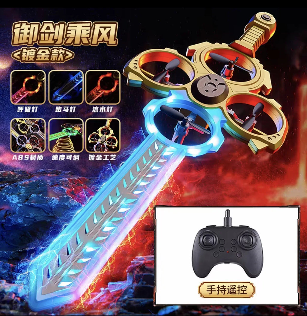 Hot Gesture Remote Control Flying Sword Flying Aircraft Flying Sword Stunt Aircraft Rolling One Key Lift Boy Christmas Toy Gift